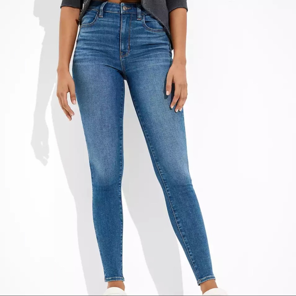 AE Ne(x)t Level Super High-Waisted Jegging Sz 00 Short